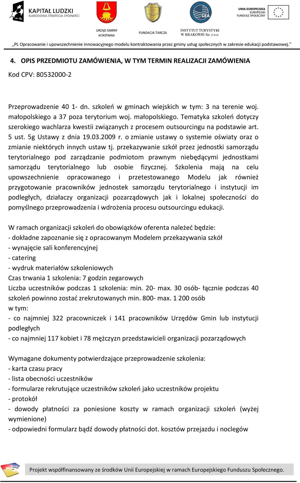 o zmianie ustawy o systemie oświaty oraz o zmianie niektórych innych ustaw tj.