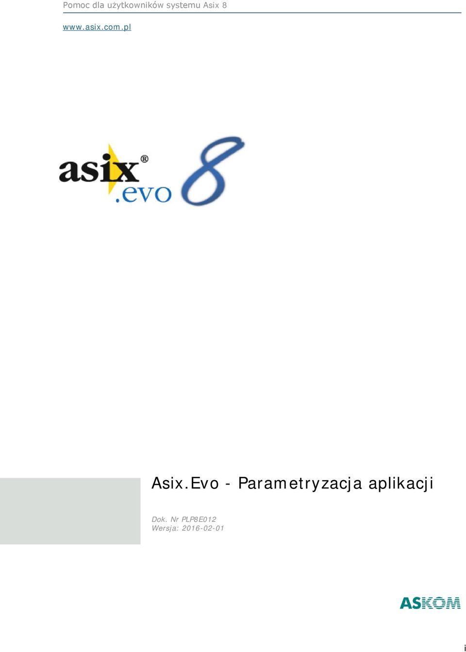 Evo - Parametryzacja aplikacji