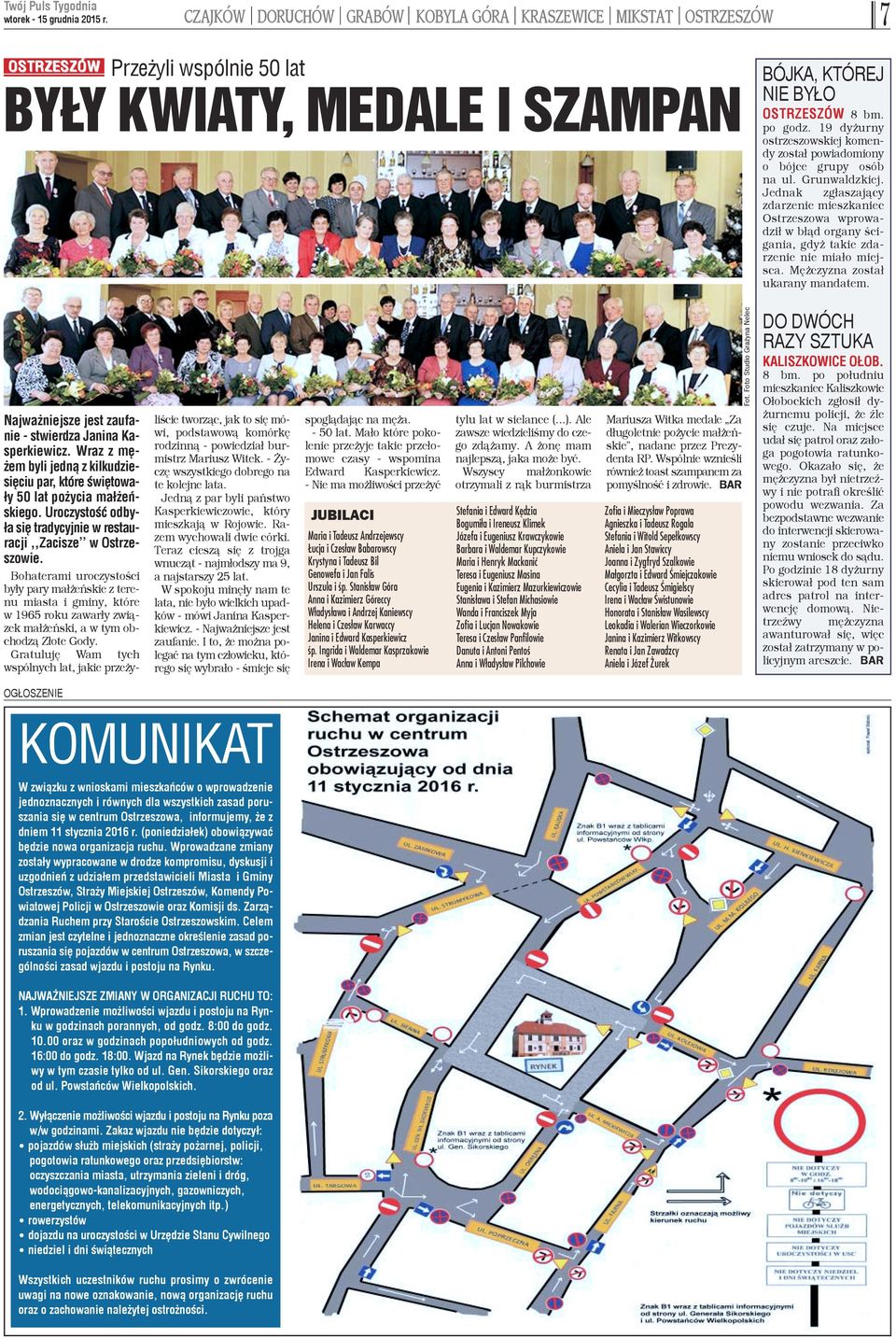 Jednak zg³aszaj¹cy zdarzenie mieszkaniec Ostrzeszowa wprowadzi³ w b³¹d organy œcigania, gdy takie zdarzenie nie mia³o miejsca. Mê czyzna zosta³ ukarany mandatem.