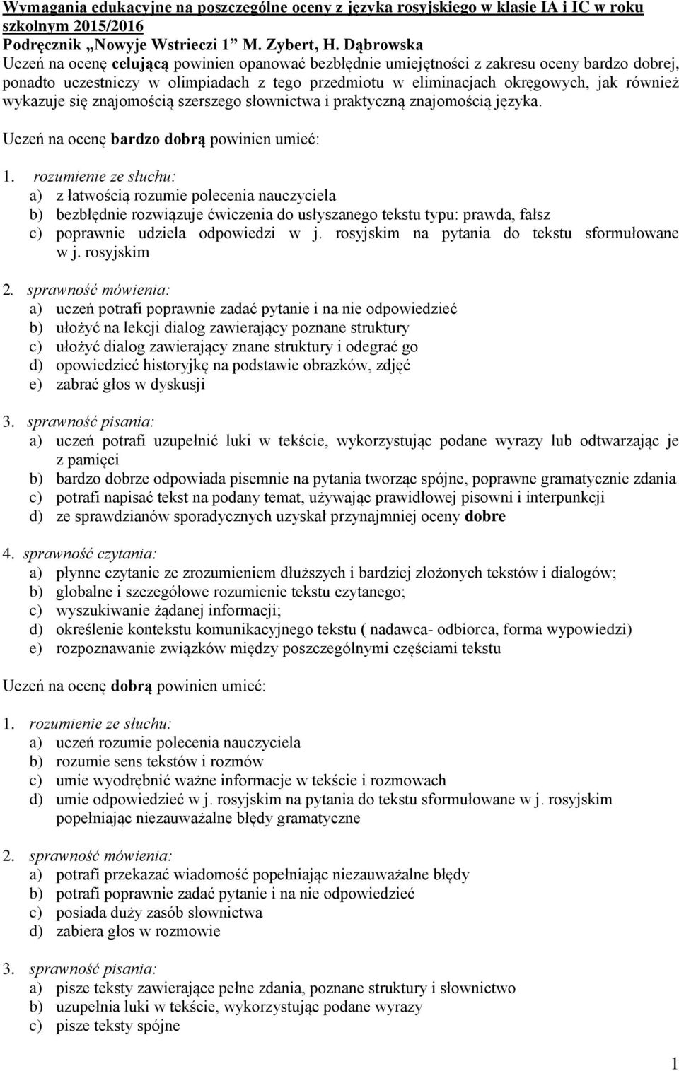 wykazuje się znajomością szerszego słownictwa i praktyczną znajomością języka.