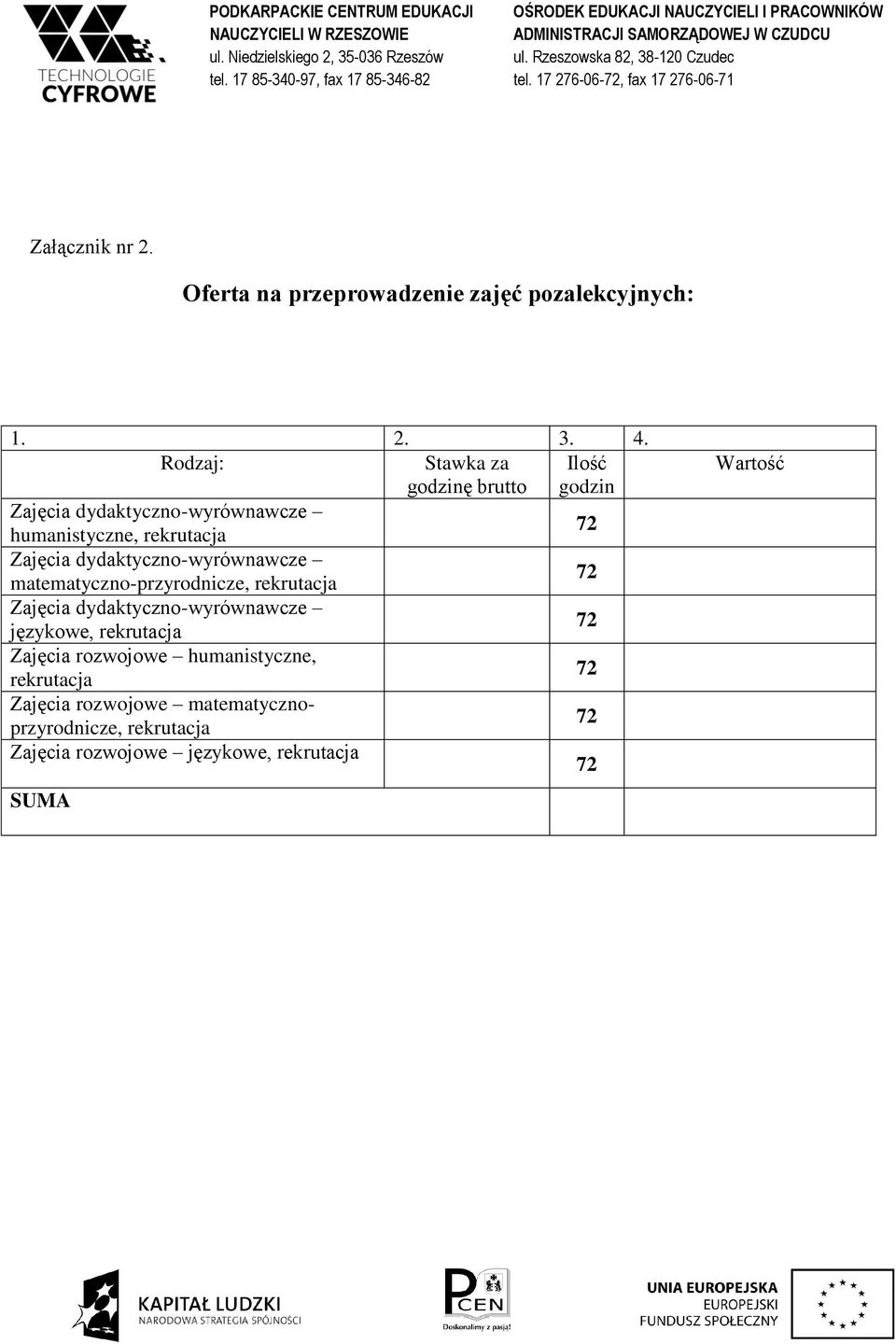 dydaktyczno-wyrównawcze matematyczno-przyrodnicze, rekrutacja Zajęcia dydaktyczno-wyrównawcze językowe,