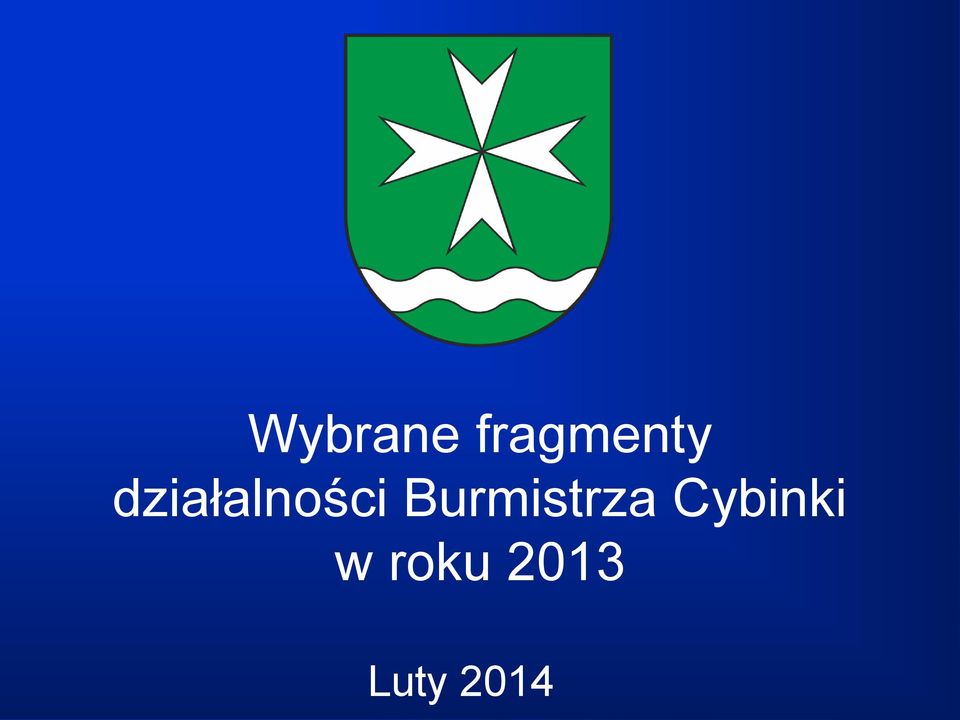 Burmistrza