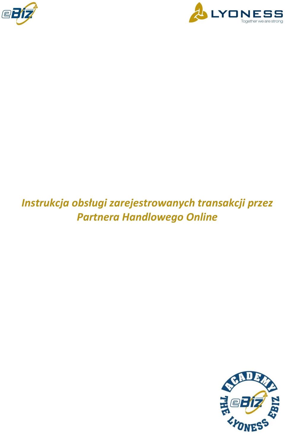 transakcji przez