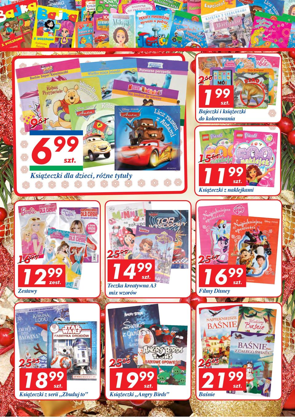 Zestawy 25 14 Teczka kreatywna A3 mix wzorów 25 67 16 Filmy Disney 25