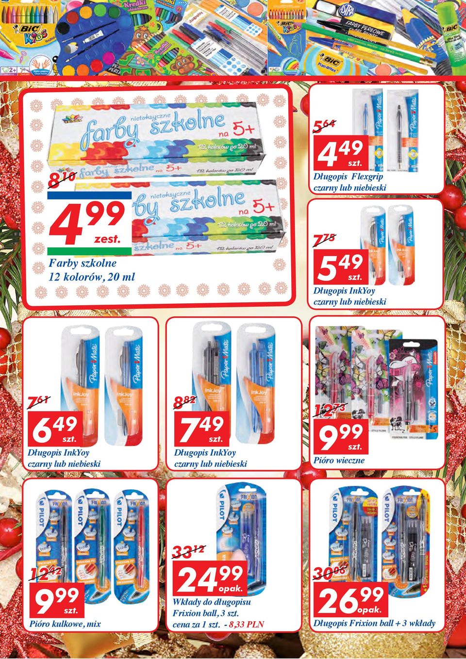 Długopis InkYoy czarny lub niebieski 7 61 6 49 Długopis InkYoy czarny lub niebieski 8 82 7 49