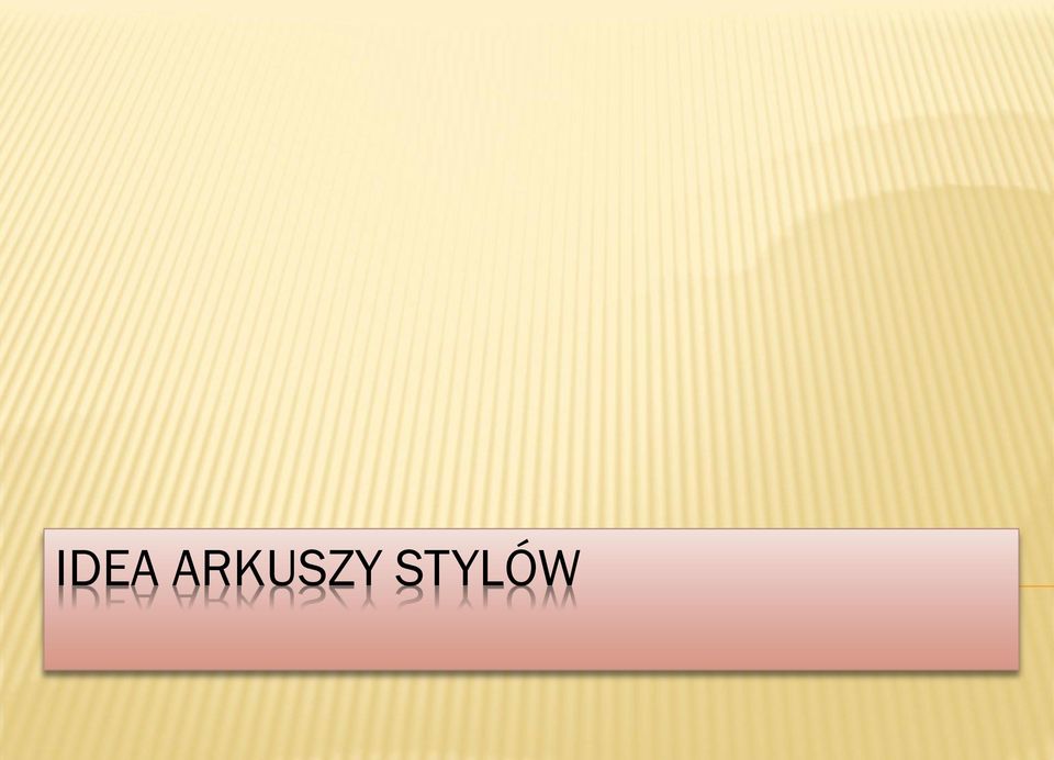 STYLÓW