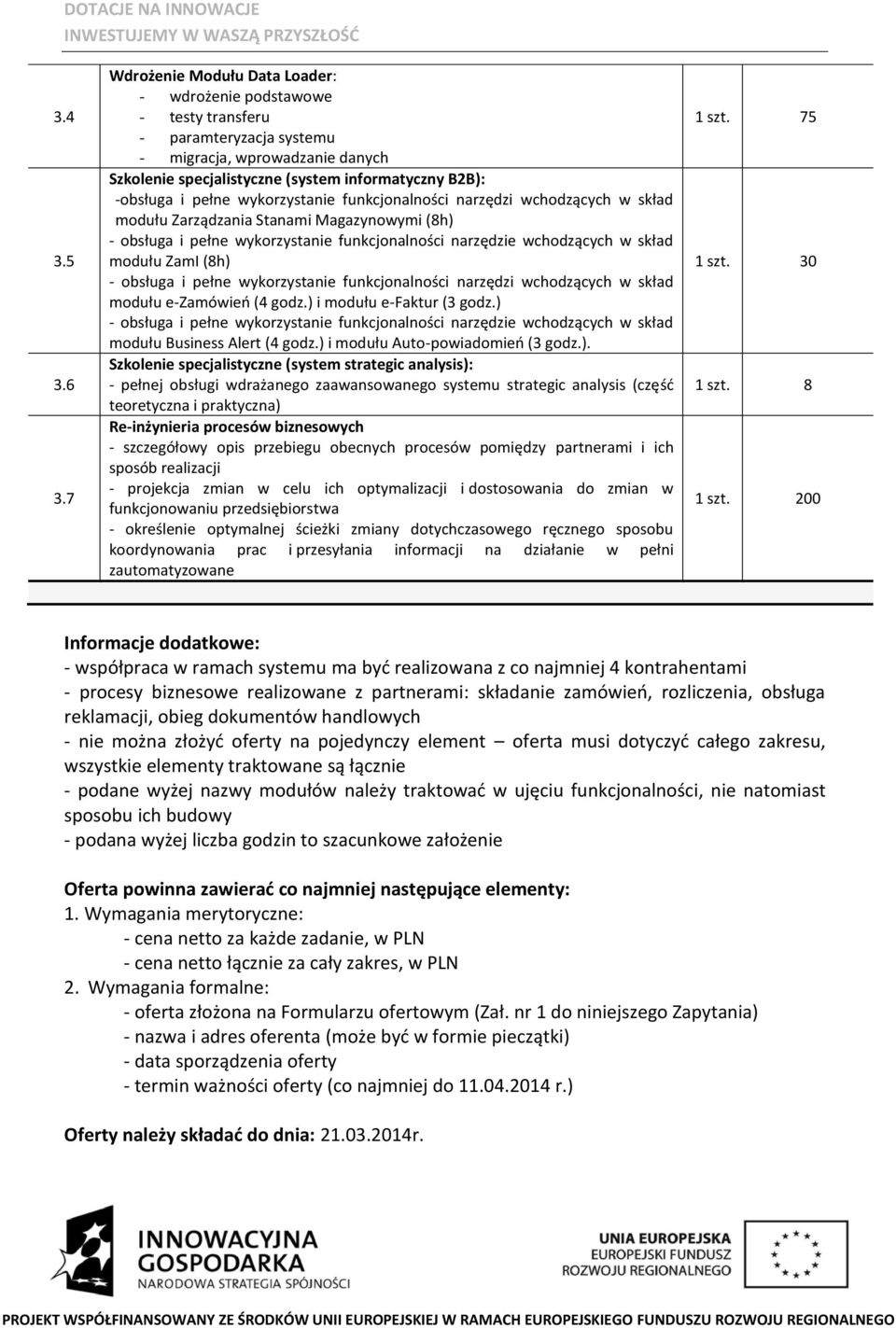 Magazynowymi (8h) - obsługa i pełne wykorzystanie funkcjonalności narzędzie wchodzących w skład modułu ZamI (8h) - obsługa i pełne wykorzystanie funkcjonalności narzędzi wchodzących w skład modułu