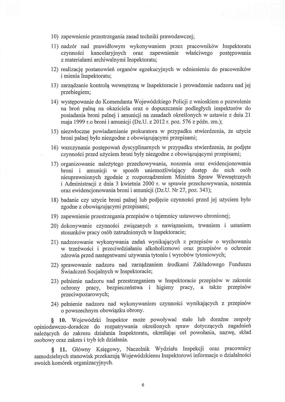 trznq w lnspektoracie i prowadzenie nadzoru nad jej hf?