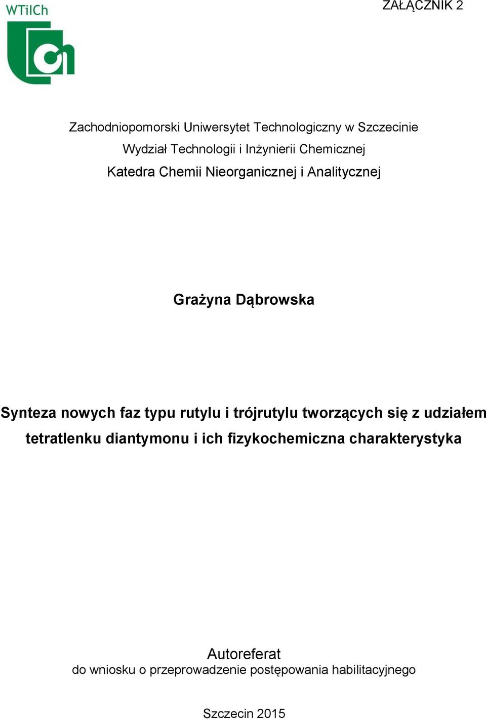 nowych faz typu rutylu i trójrutylu tworzących się z udziałem tetratlenku diantymonu i ich