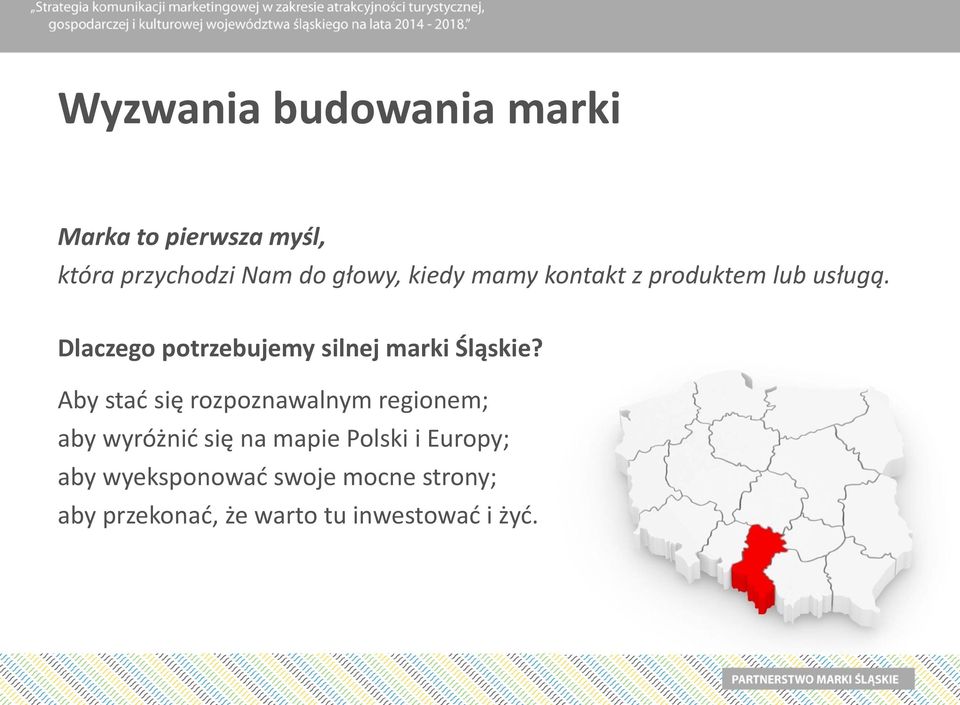 Dlaczego potrzebujemy silnej marki Śląskie?