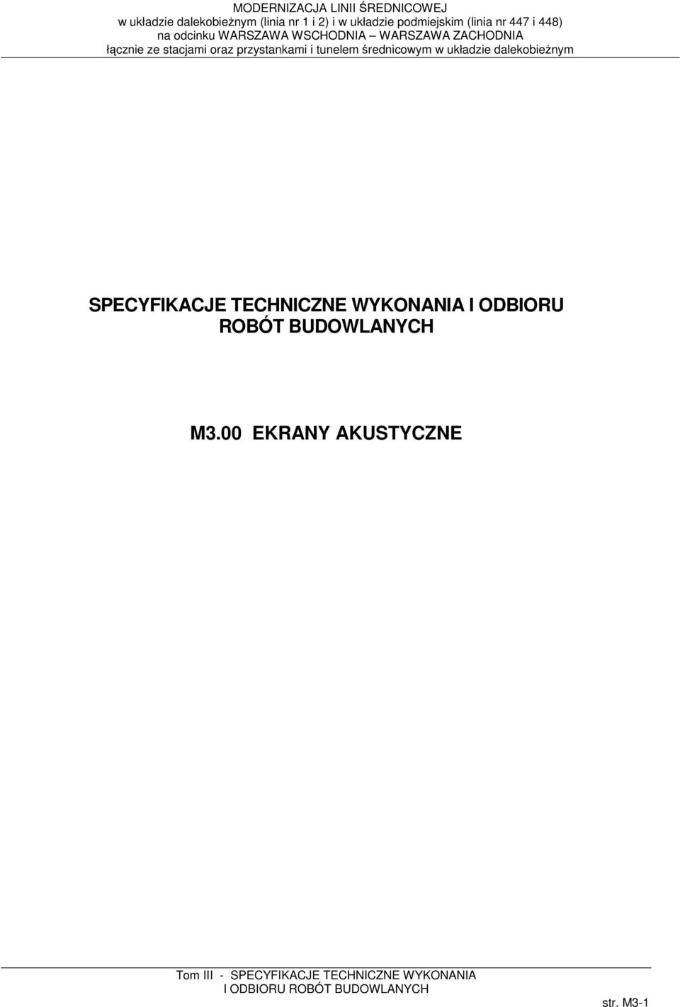 ROBÓT BUDOWLANYCH M3.