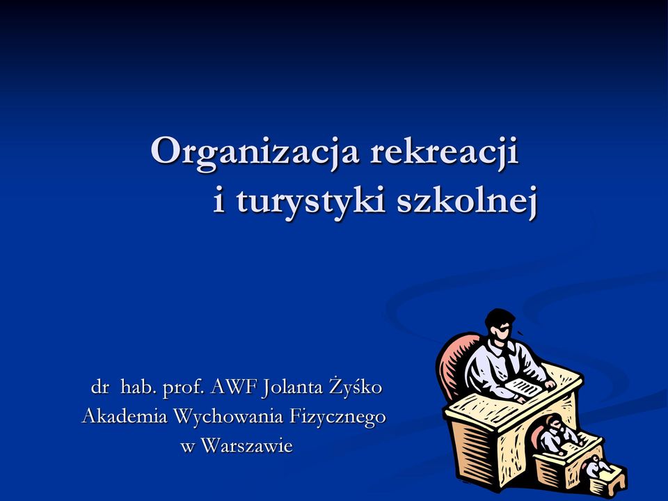 prof. AWF Jolanta Żyśko
