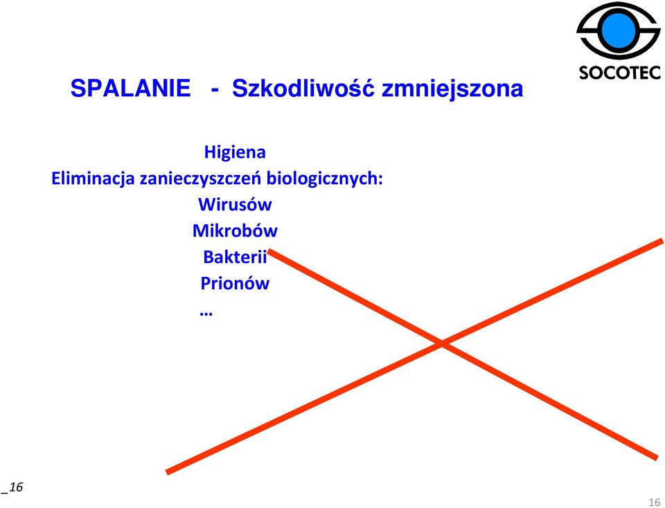 zanieczyszczeń biologicznych: