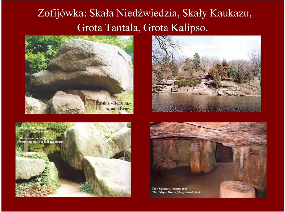 Skały Kaukazu,