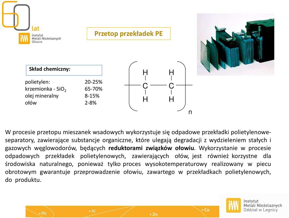 węglowodorów, będących reduktorami związków ołowiu.