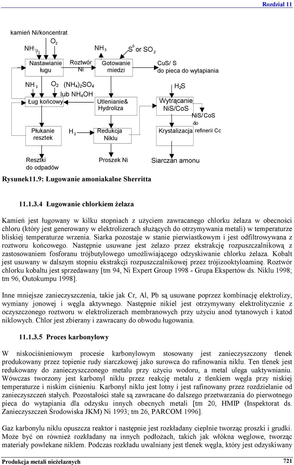 4 Ługowanie chlorkiem żelaza Kamień jest ługowany w kilku stopniach z użyciem zawracanego chlorku żelaza w obecności chloru (który jest generowany w elektrolizerach służących do otrzymywania metali)