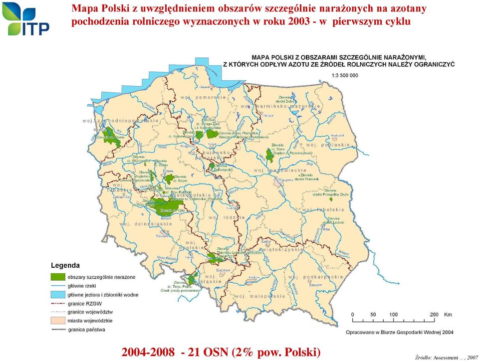 wyznaczonych w roku 2003 - w pierwszym cyklu