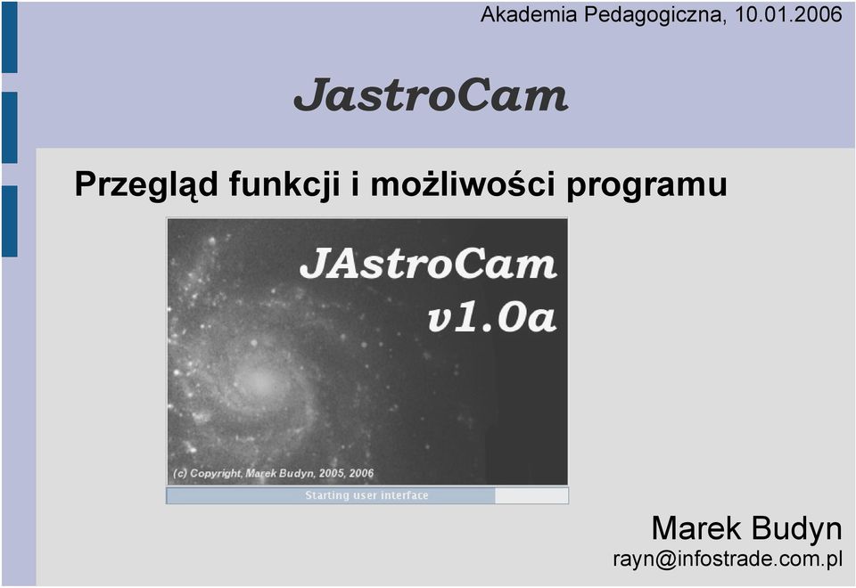 funkcji i możliwości programu