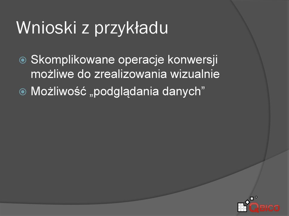 konwersji możliwe do