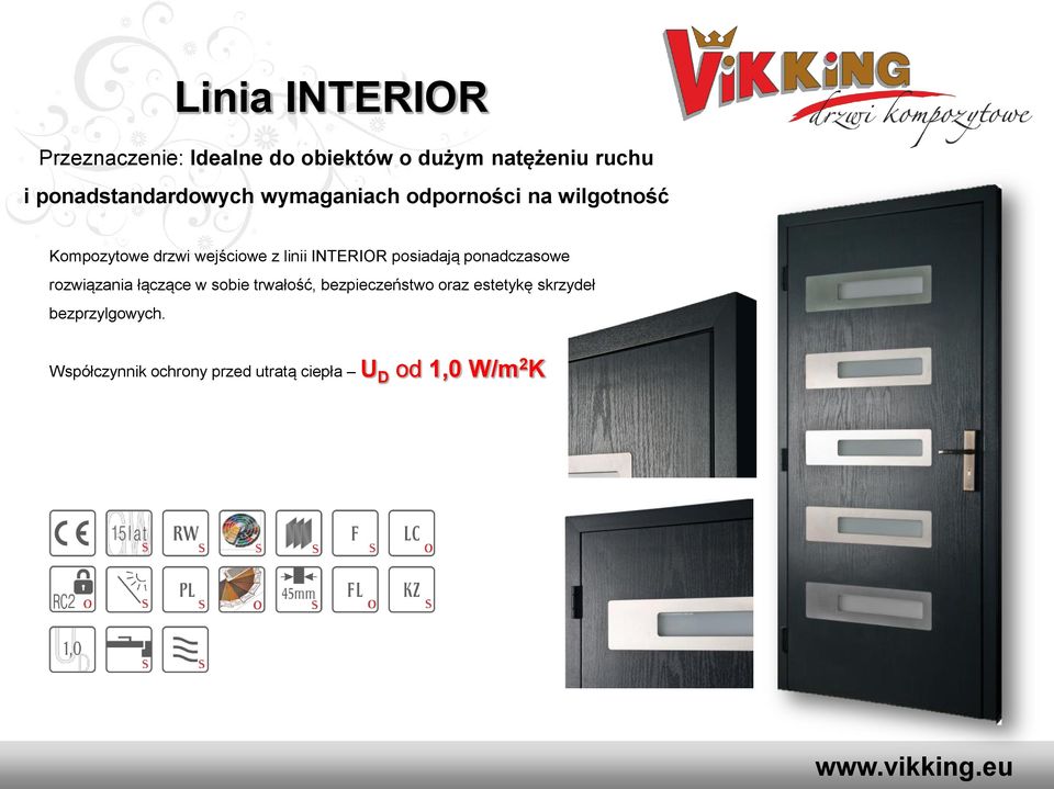 linii INTERIOR posiadają ponadczasowe rozwiązania łączące w sobie trwałość,
