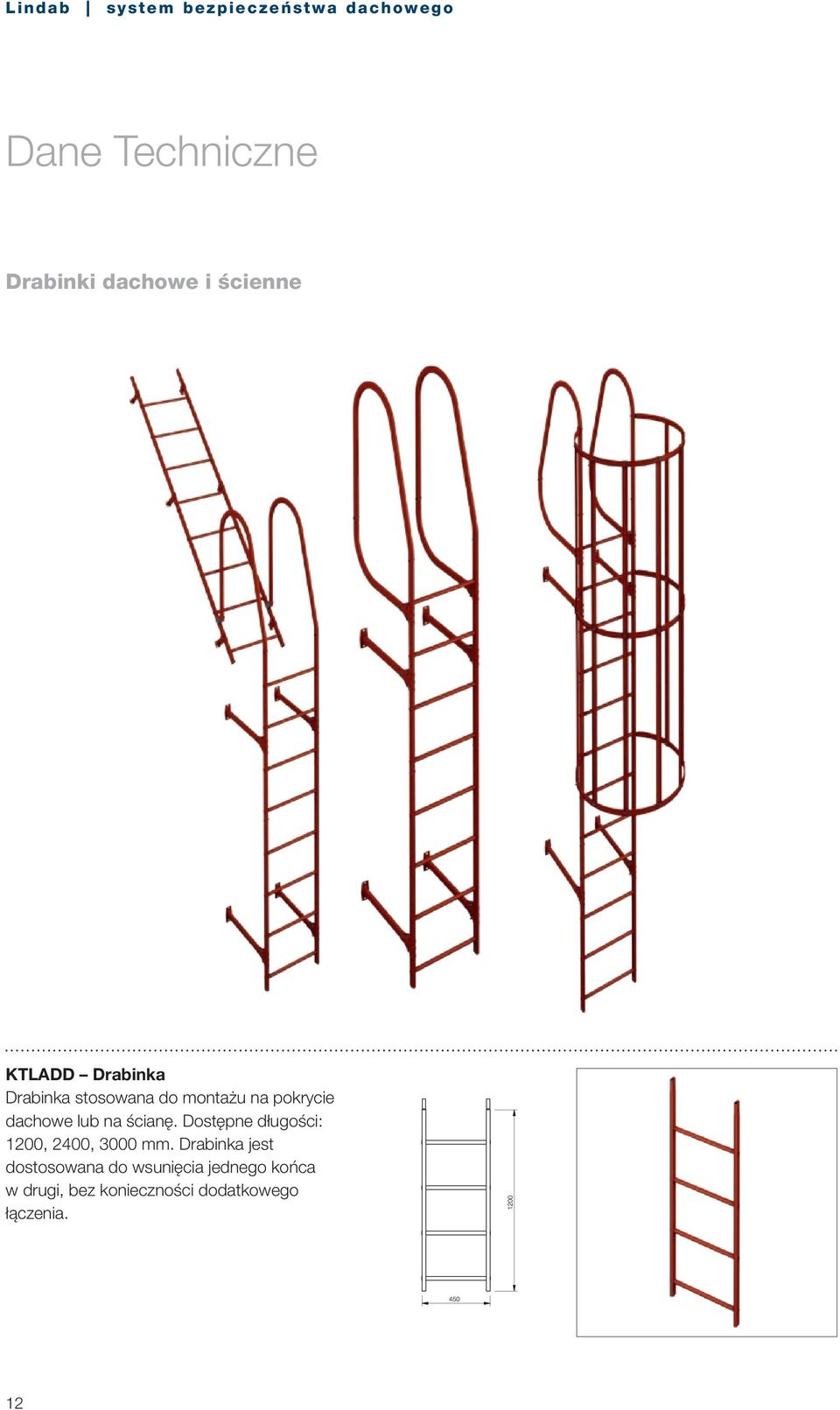 Dostępne długości: 1200, 2400, 3000 mm.