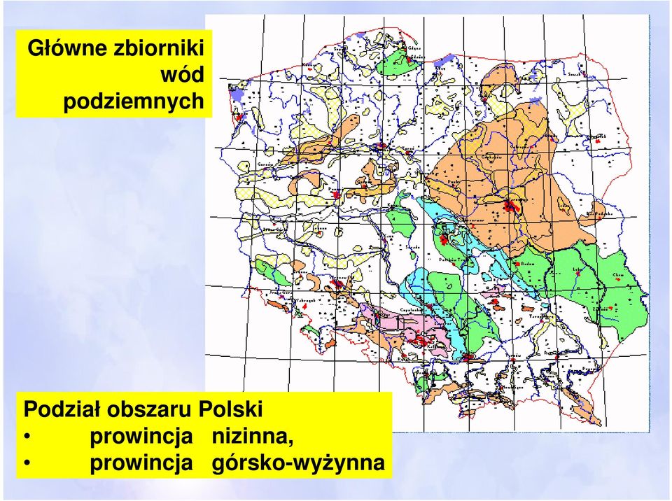 obszaru Polski prowincja