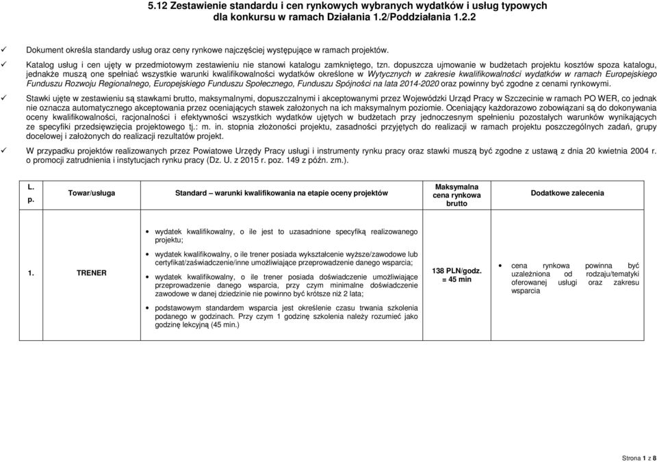 dopuszcza ujmowanie w budŝetach projektu kosztów spoza katalogu, jednakŝe muszą one spełniać wszystkie warunki kwalifikowalności wydatków określone w Wytycznych w zakresie kwalifikowalności wydatków