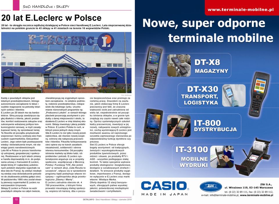 Leclerc po 20 latach ma się bardzo dobrze.