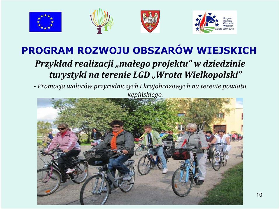 terenie LGD Wrota Wielkopolski -Promocja walorów