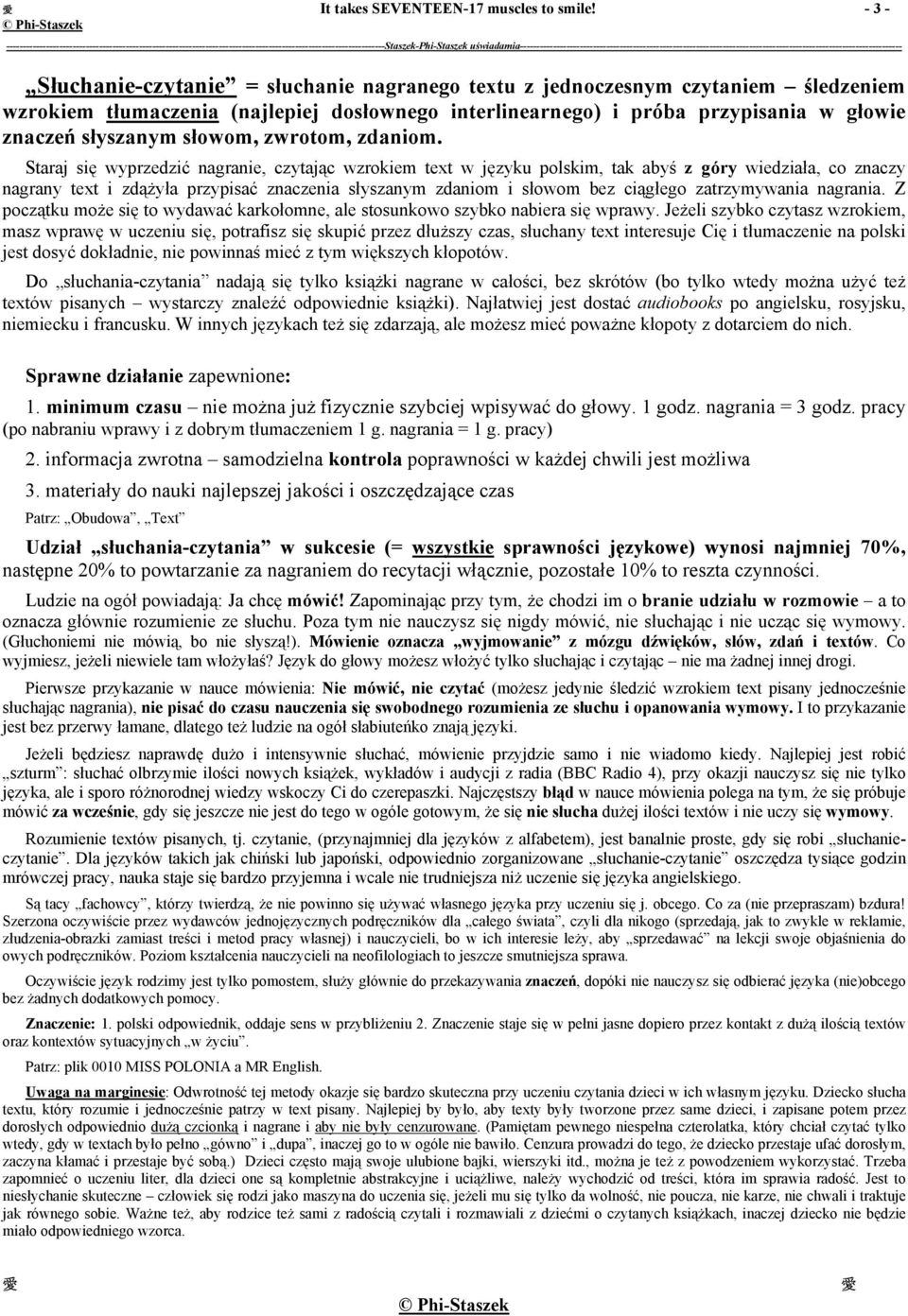słowom, zwrotom, zdaniom.
