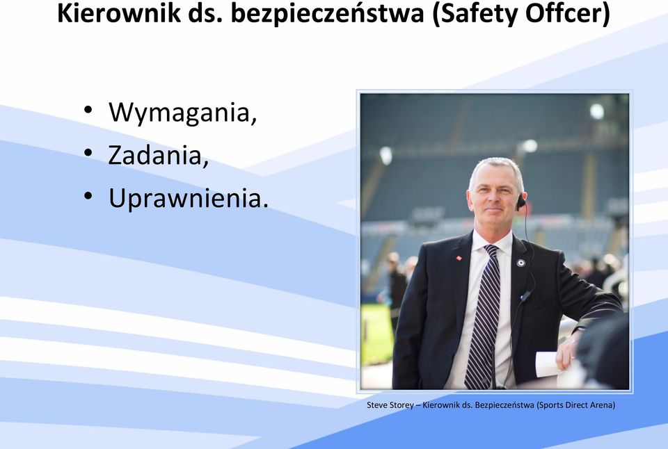Wymagania, Zadania, Uprawnienia.