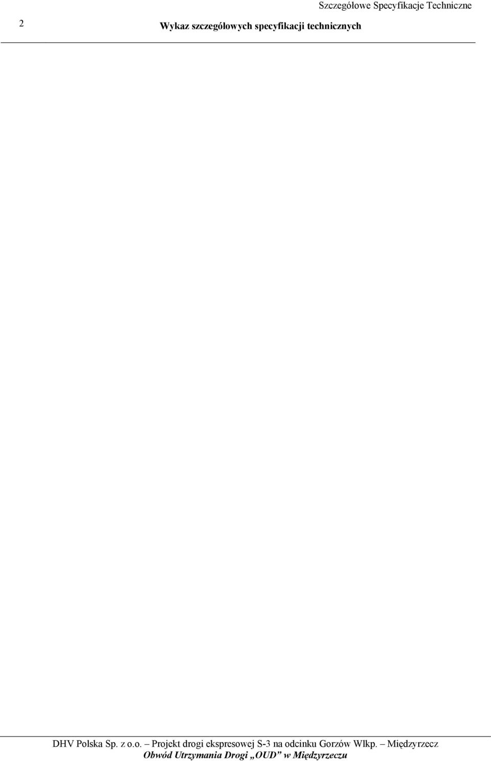 specyfikacji
