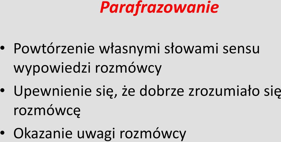 Upewnienie się, że dobrze