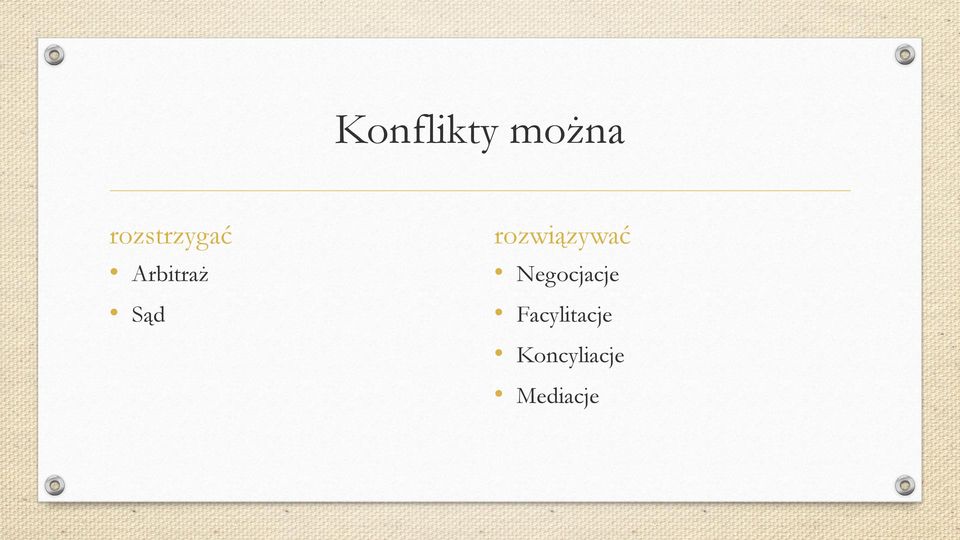 Sąd rozwiązywać
