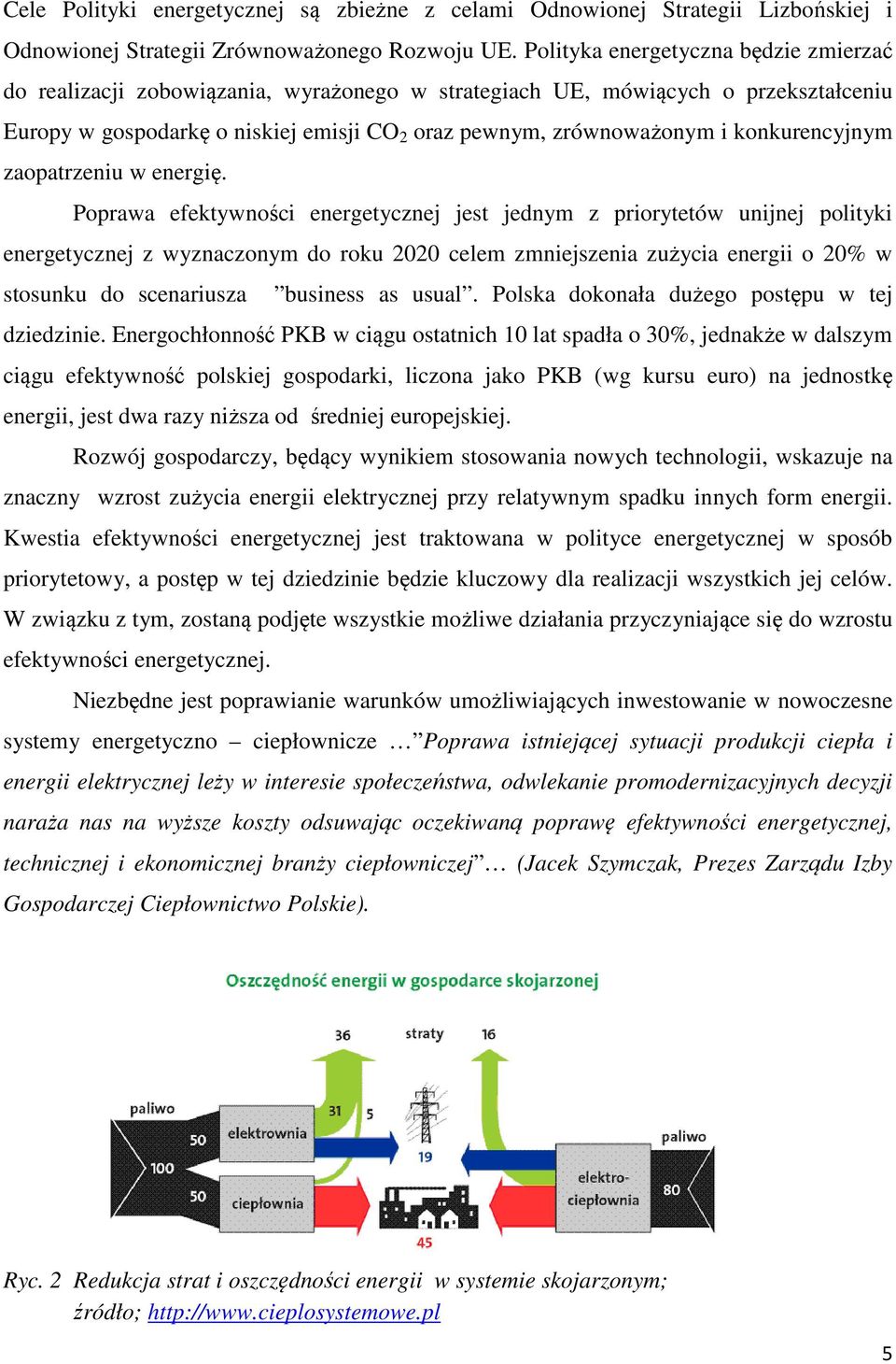 konkurencyjnym zaopatrzeniu w energię.