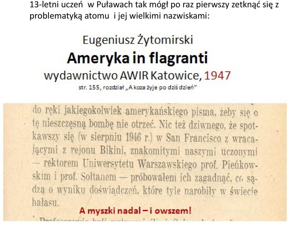 zetknąć się z problematyką