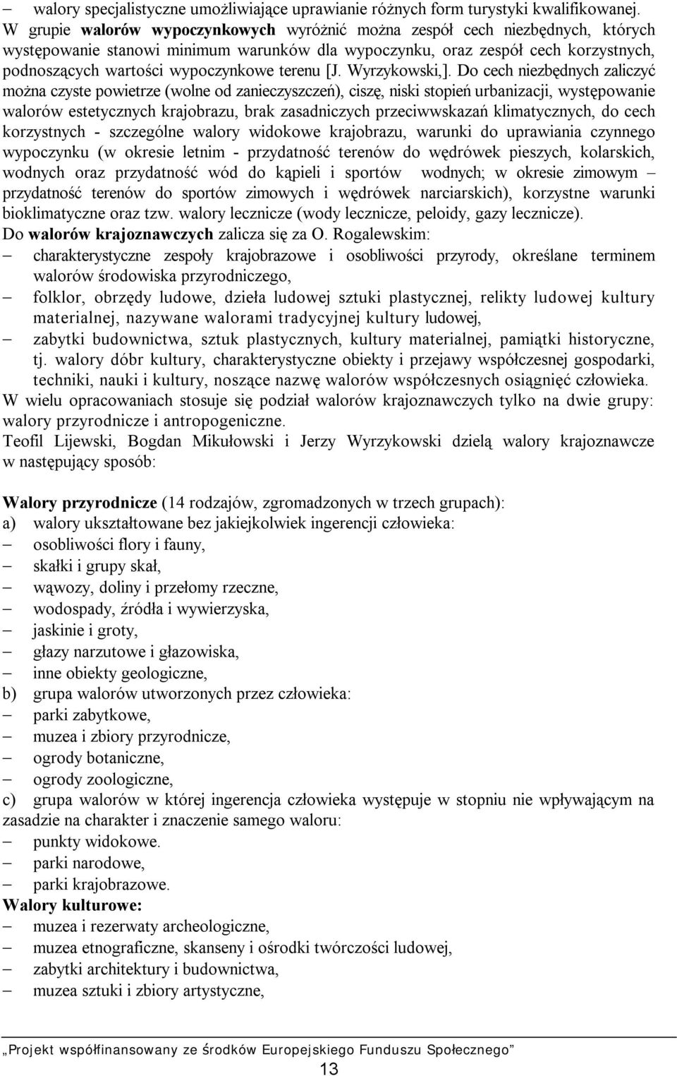 terenu [J. Wyrzykowski,].