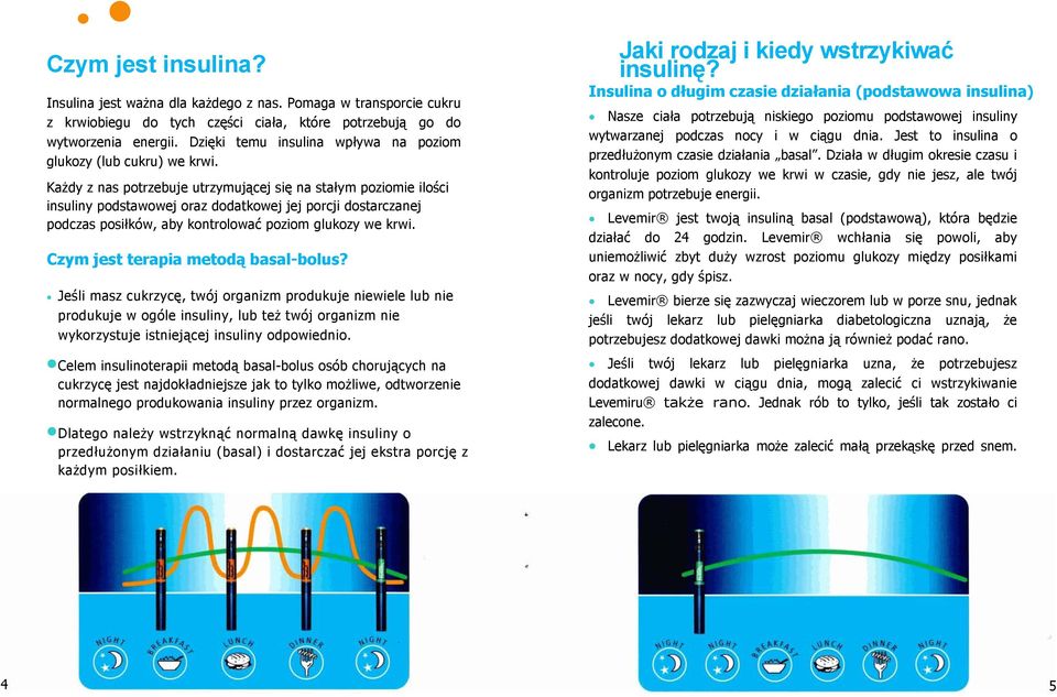 Każdy z nas potrzebuje utrzymującej się na stałym poziomie ilości insuliny podstawowej oraz dodatkowej jej porcji dostarczanej podczas posiłków, aby kontrolować poziom glukozy we krwi.