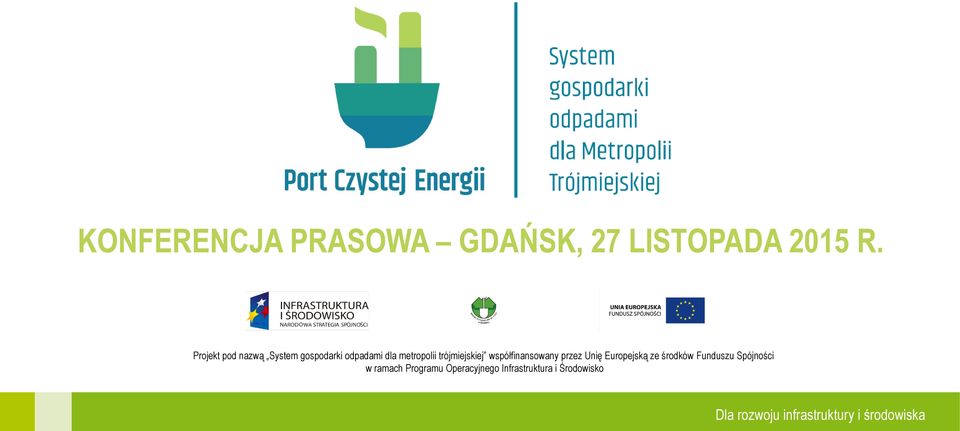 trójmiejskiej współfinansowany przez Unię Europejską ze