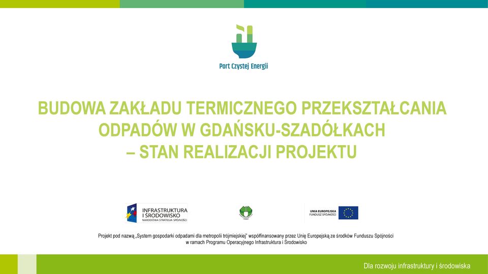 metropolii trójmiejskiej współfinansowany przez Unię Europejską ze środków
