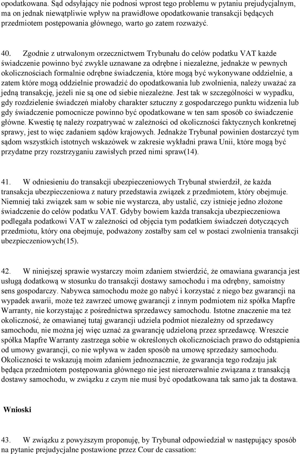 zatem rozważyć. 40.