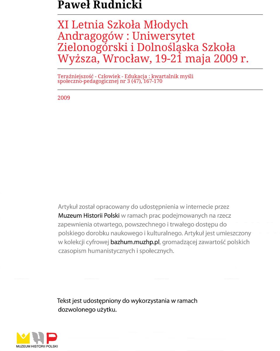 Wrocław, 19-21 maja 2009 r.