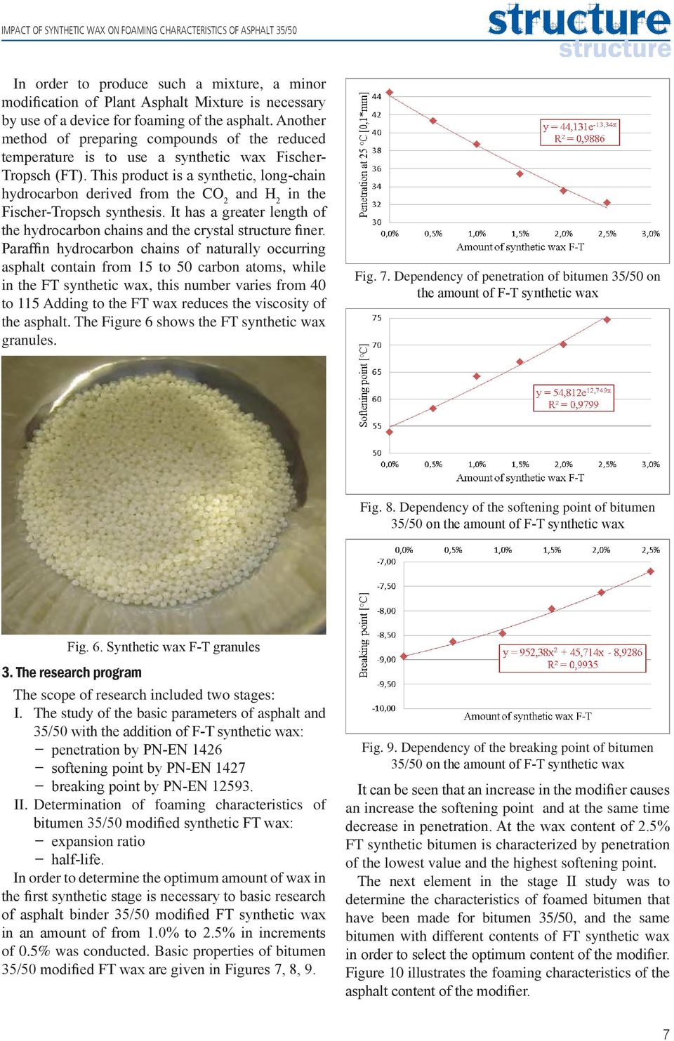 This product is a synthetic, long-chain hydrocarbon derived from the CO 2 and H 2 in the Fischer-Tropsch synthesis. It has a greater length of the hydrocarbon chains and the crystal structure finer.