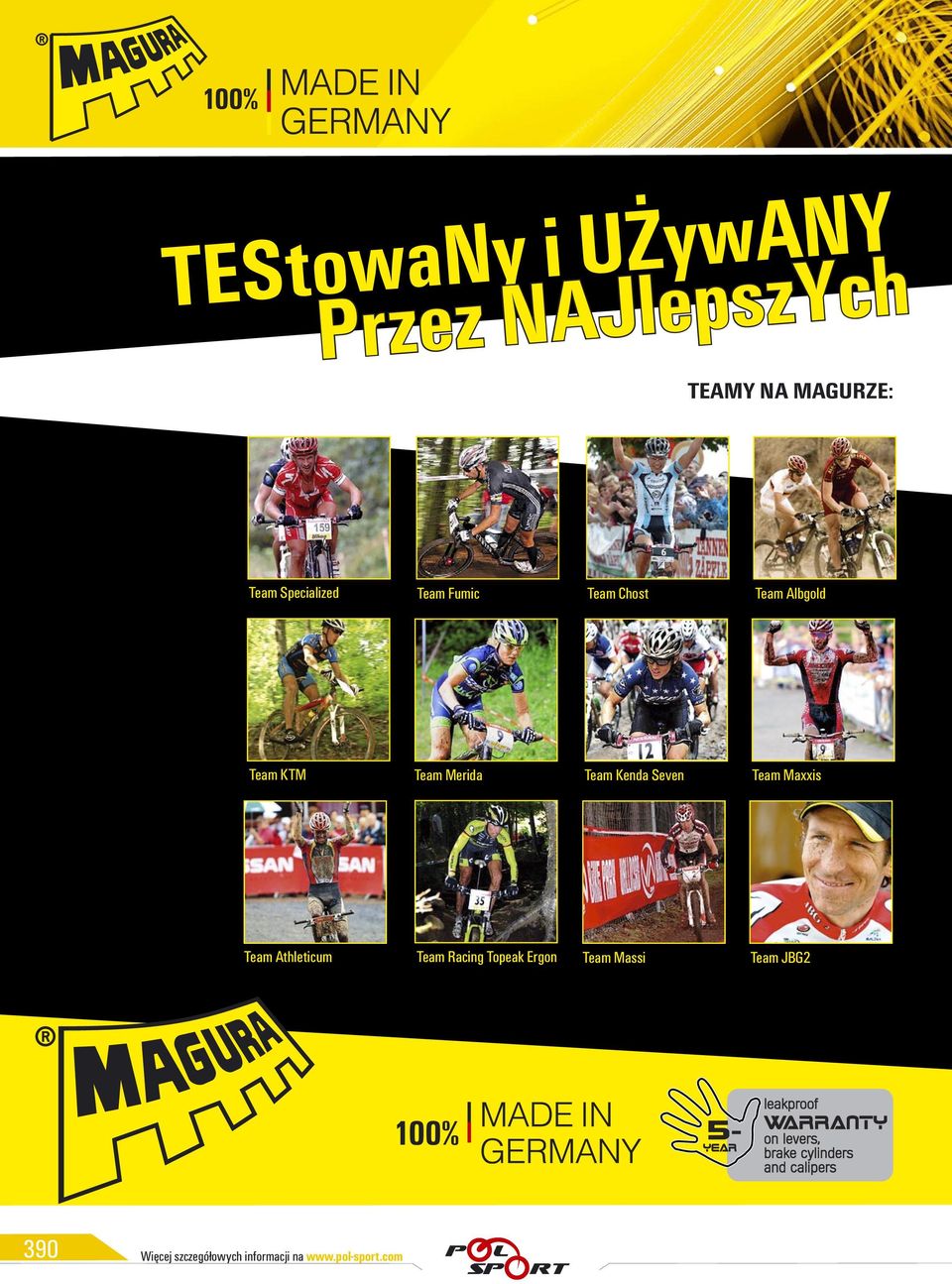 Team Kenda Seven Team Maxxis Team Athleticum Team Racing Topeak Ergon