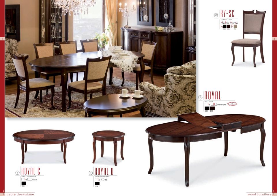Royal C 7 Royal D 45 80x120 50 60