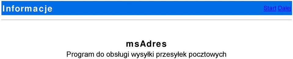 Program do obsługi