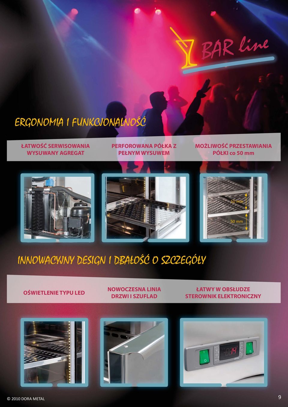 mm mm INNOWACYJNY DESIGN I DBAŁOŚĆ O SZCZEGÓŁY OŚWIETLENIE TYPU LED