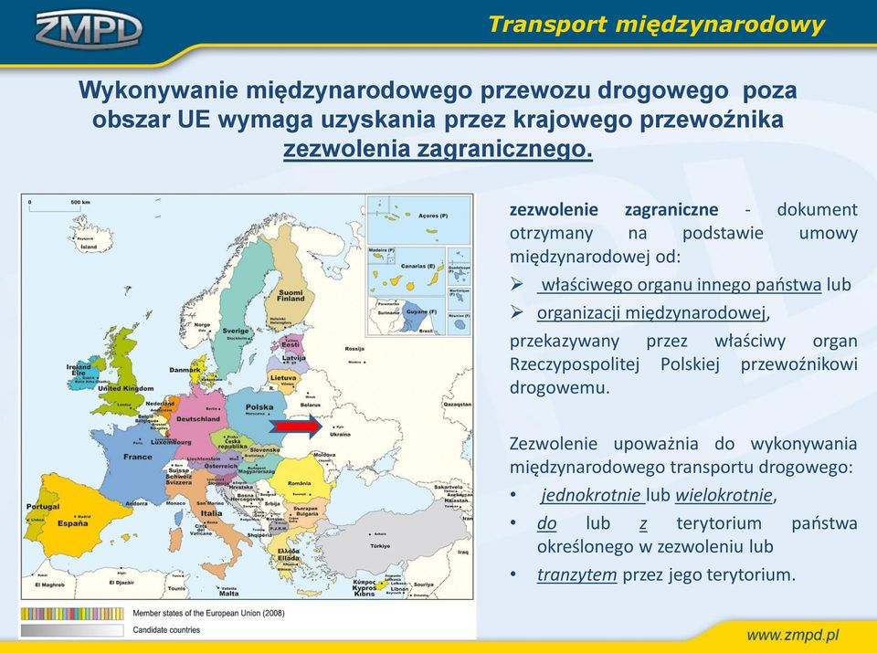 zezwolenie zagraniczne - dokument otrzymany na podstawie umowy międzynarodowej od: właściwego organu innego państwa lub organizacji