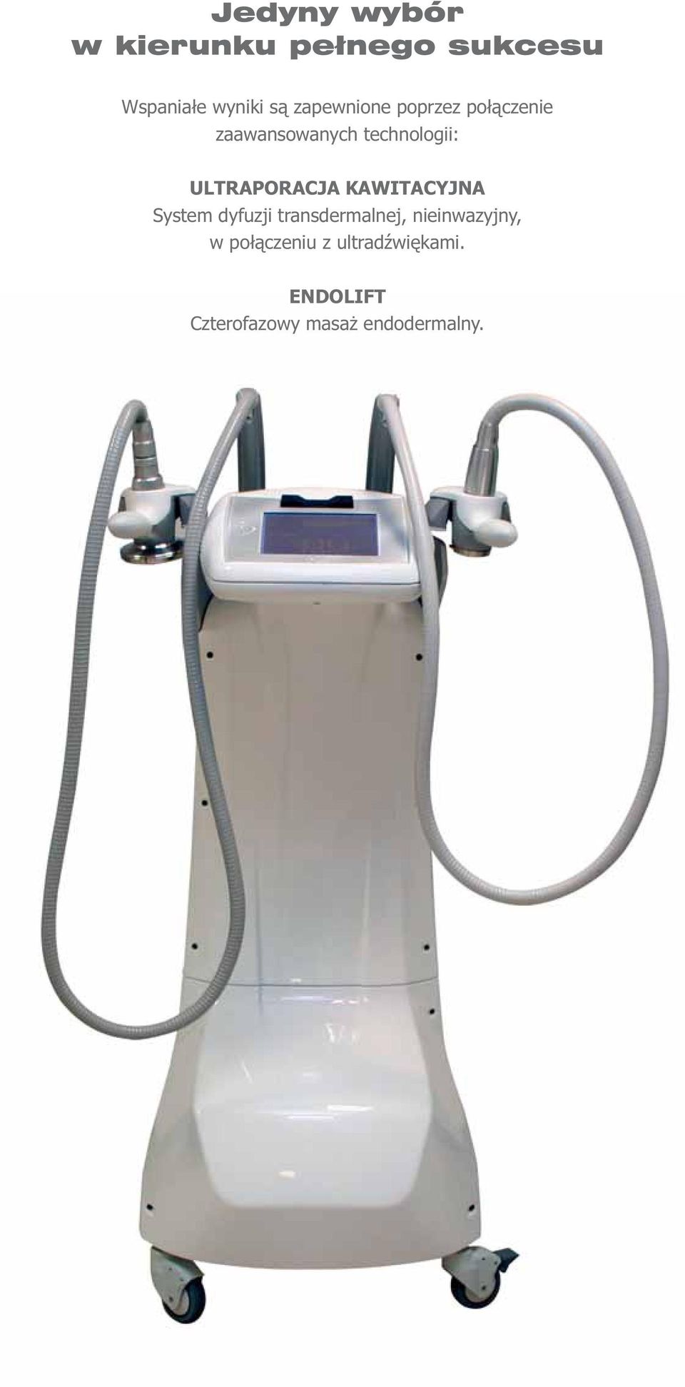 ULTRAPORACJA KAWITACYJNA System dyfuzji transdermalnej,