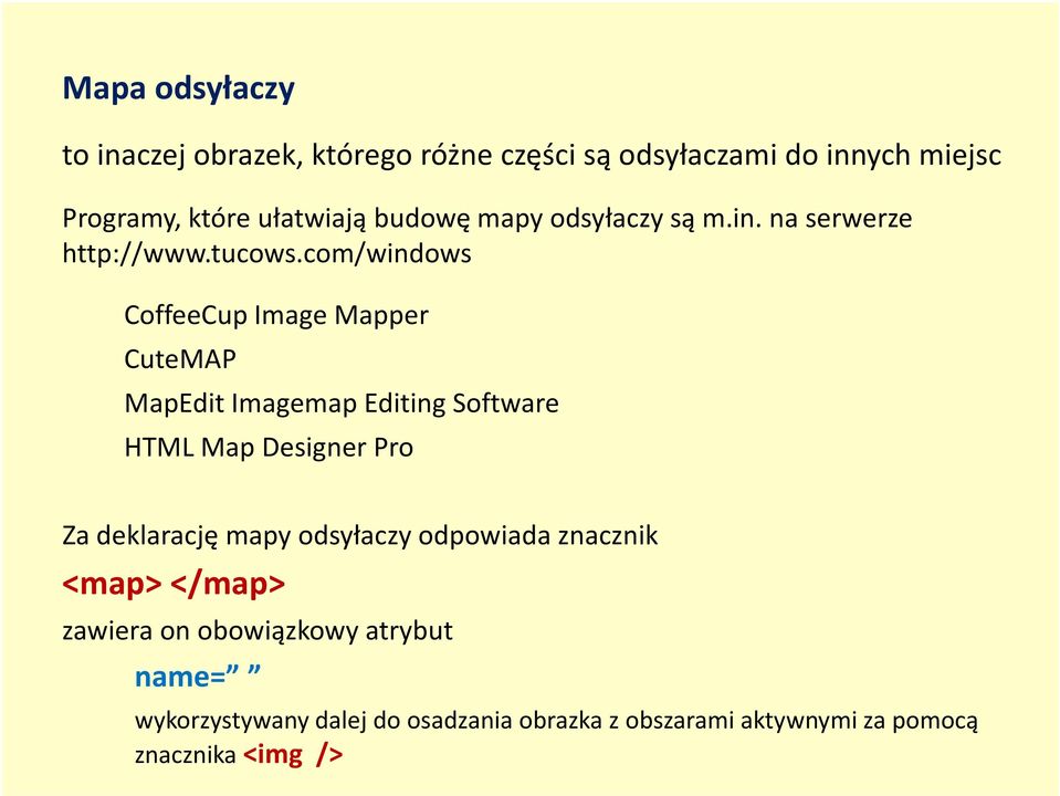 com/windows CoffeeCup Image Mapper CuteMAP MapEdit Imagemap Editing Software HTML Map Designer Pro Za deklarację